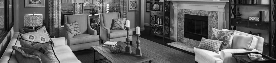 Luxury living room architectural photography in Dallas Fort Worth by Impressia